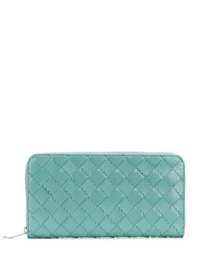 Bottega Veneta Continental leather zip wallet outlook