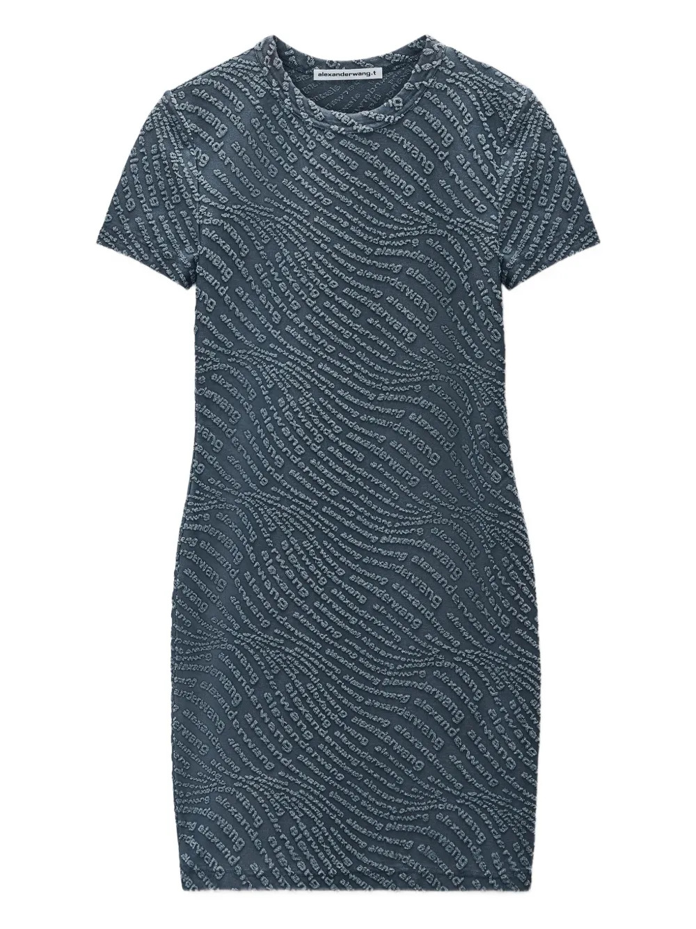 T BY ALEXANDER WANG - Women Jacquard Logo Mini Dress - 4