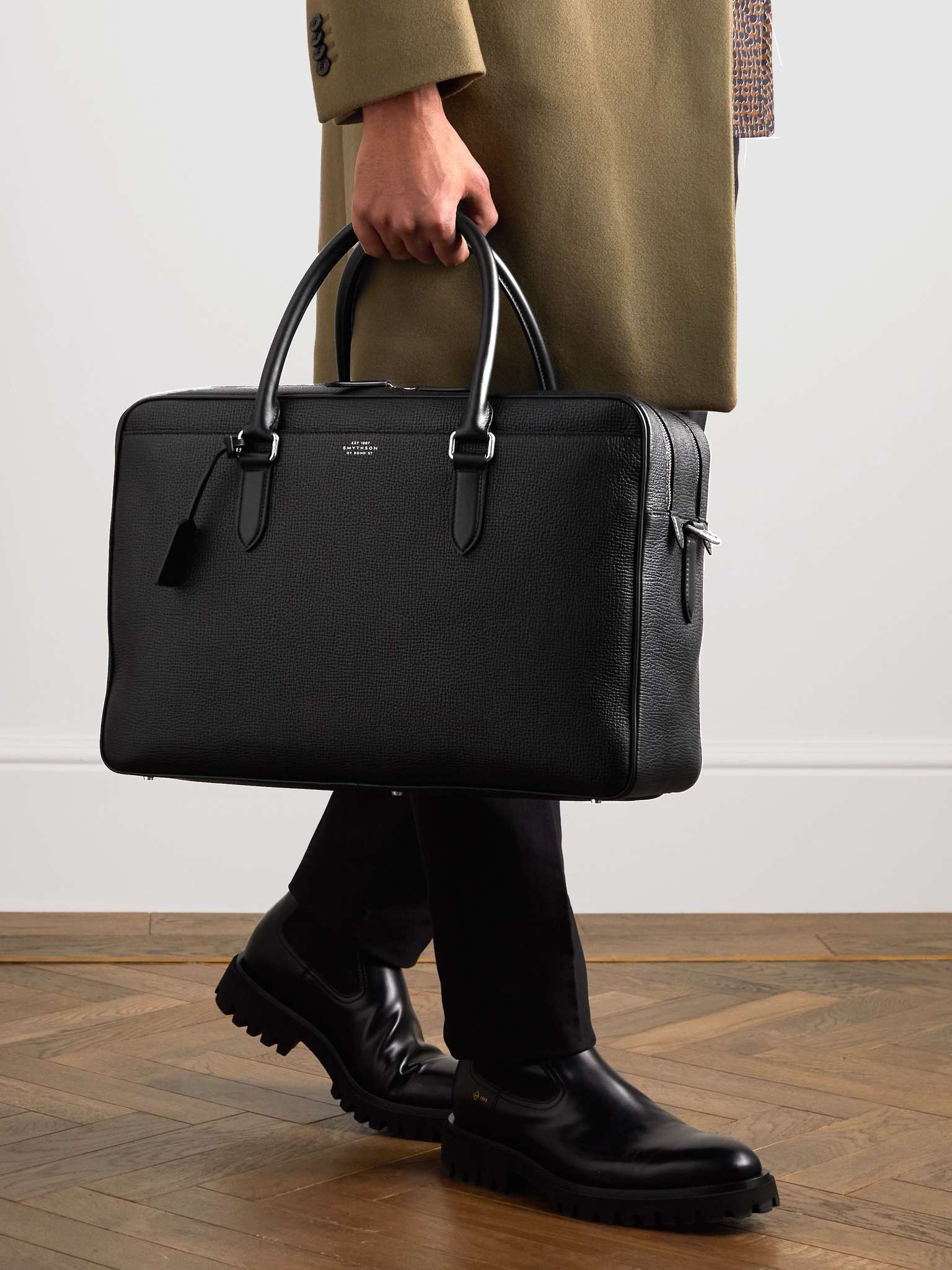 48-Hour Ludlow Full-Grain Leather Weekend Bag - 8