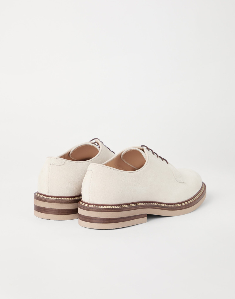 Brunello Cucinelli Suede Derbys outlook