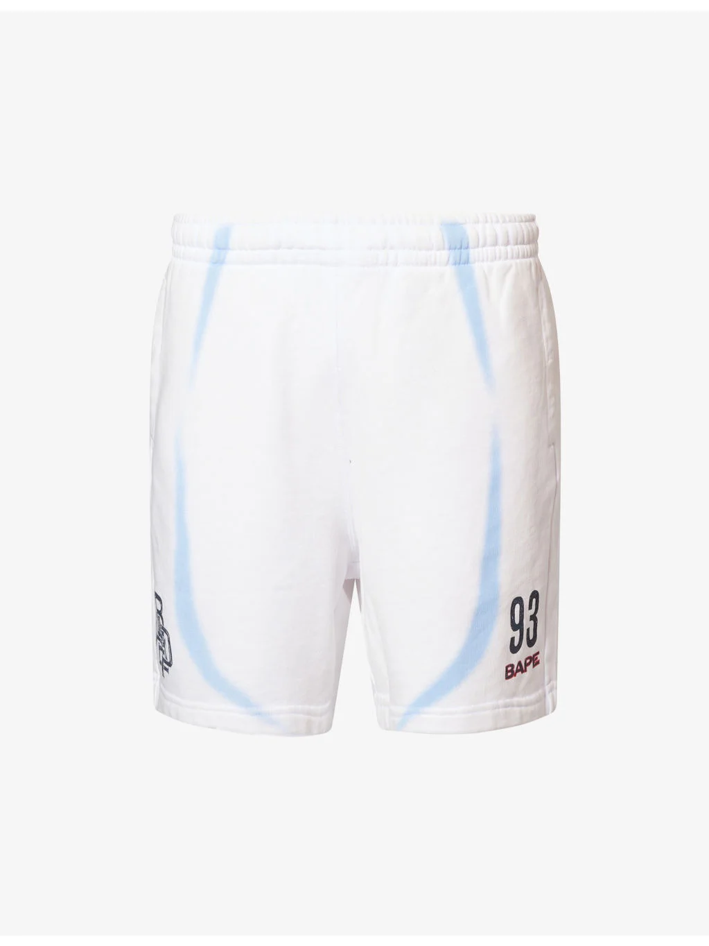 Football Logo-Print Cotton-Jersey Sweat Shorts - 1