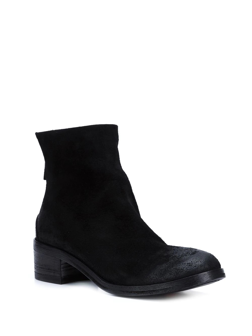 rear zip ankle boots - 2