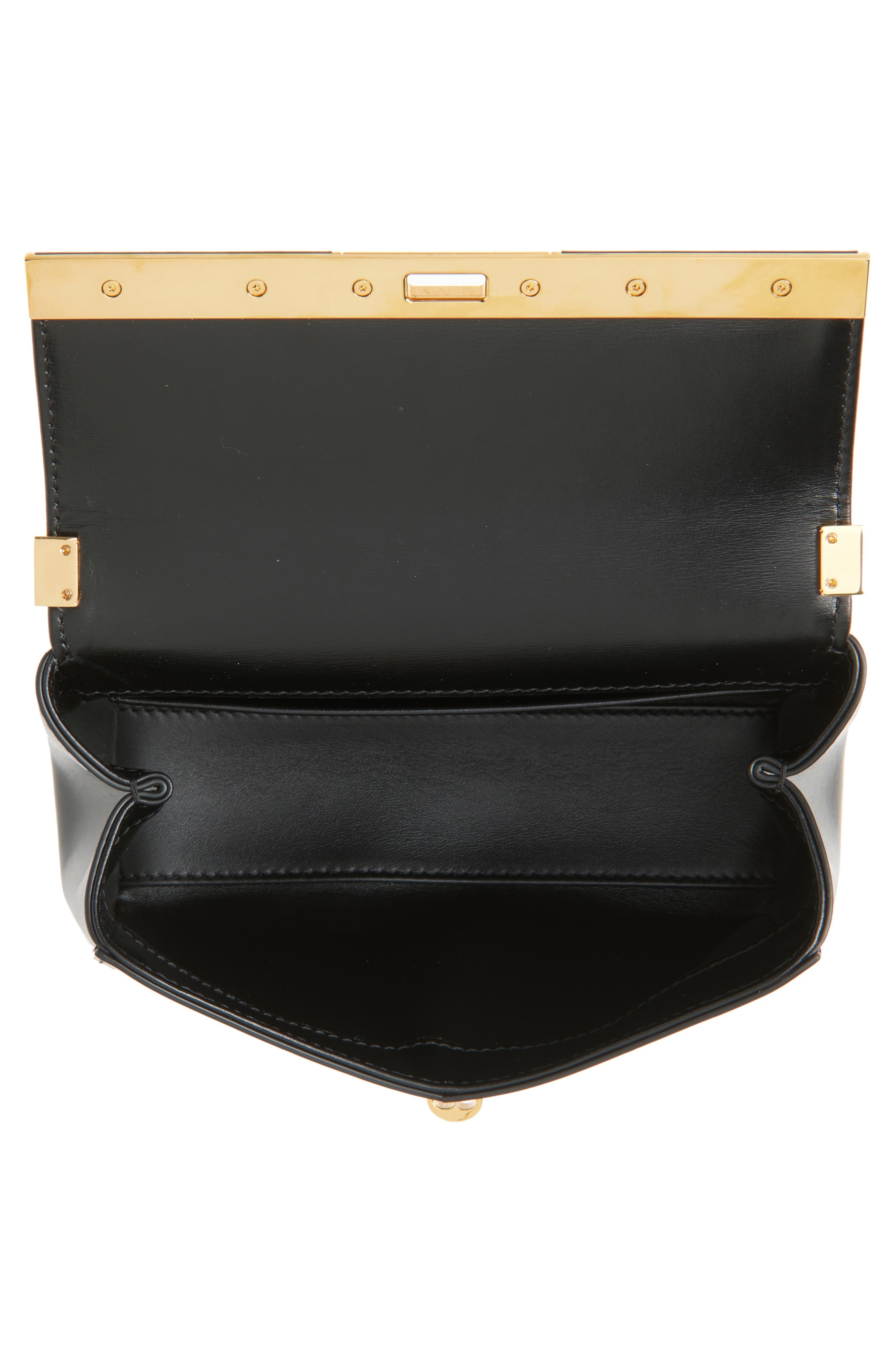 Dolce&Gabbana Marlene Chain Strap Shoulder Bag in Nero at Nordstrom - 4