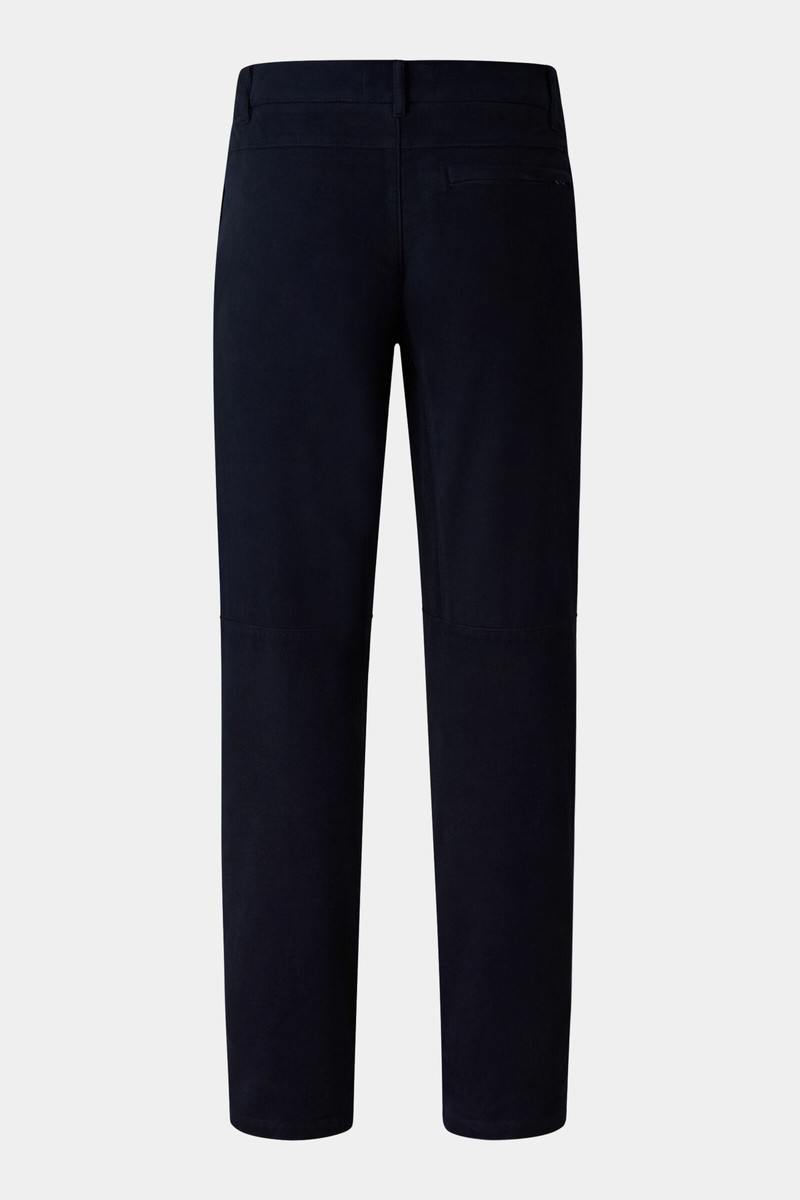 BOGNER Carlo Velvet chinos in Navy blue outlook