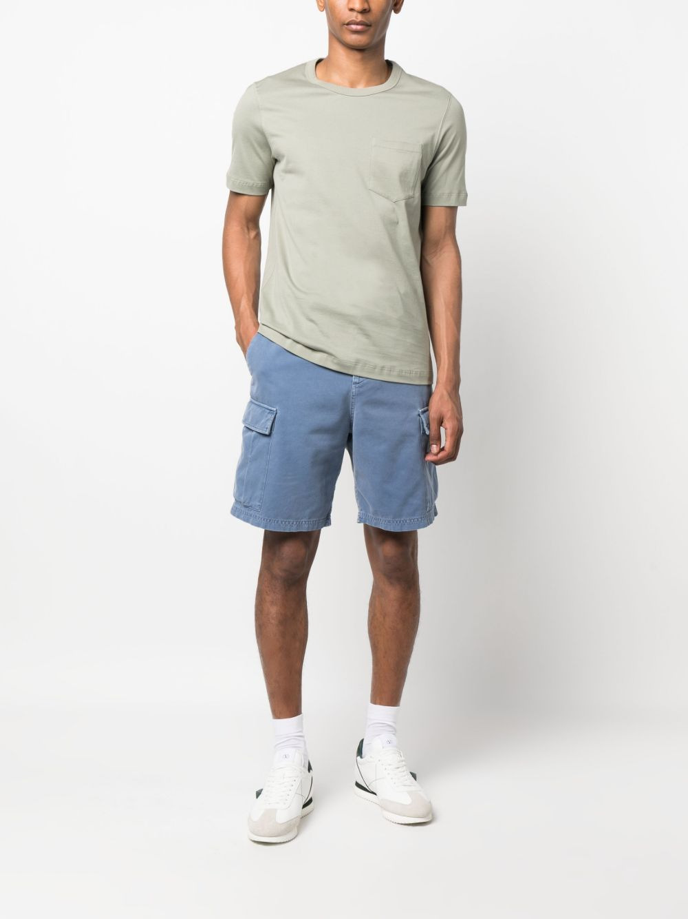 chest-pocket cotton T-shirt - 2
