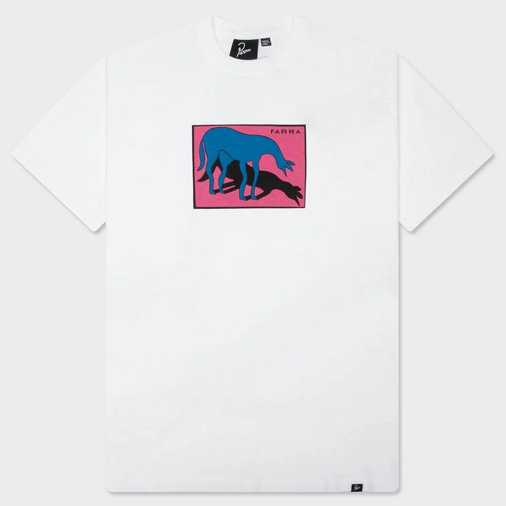SAD HORSE T-SHIRT - WHITE - 1