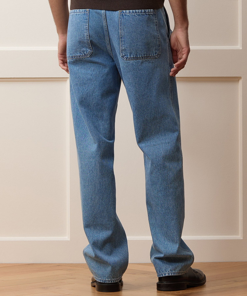 Belted Denim Trouser 4
