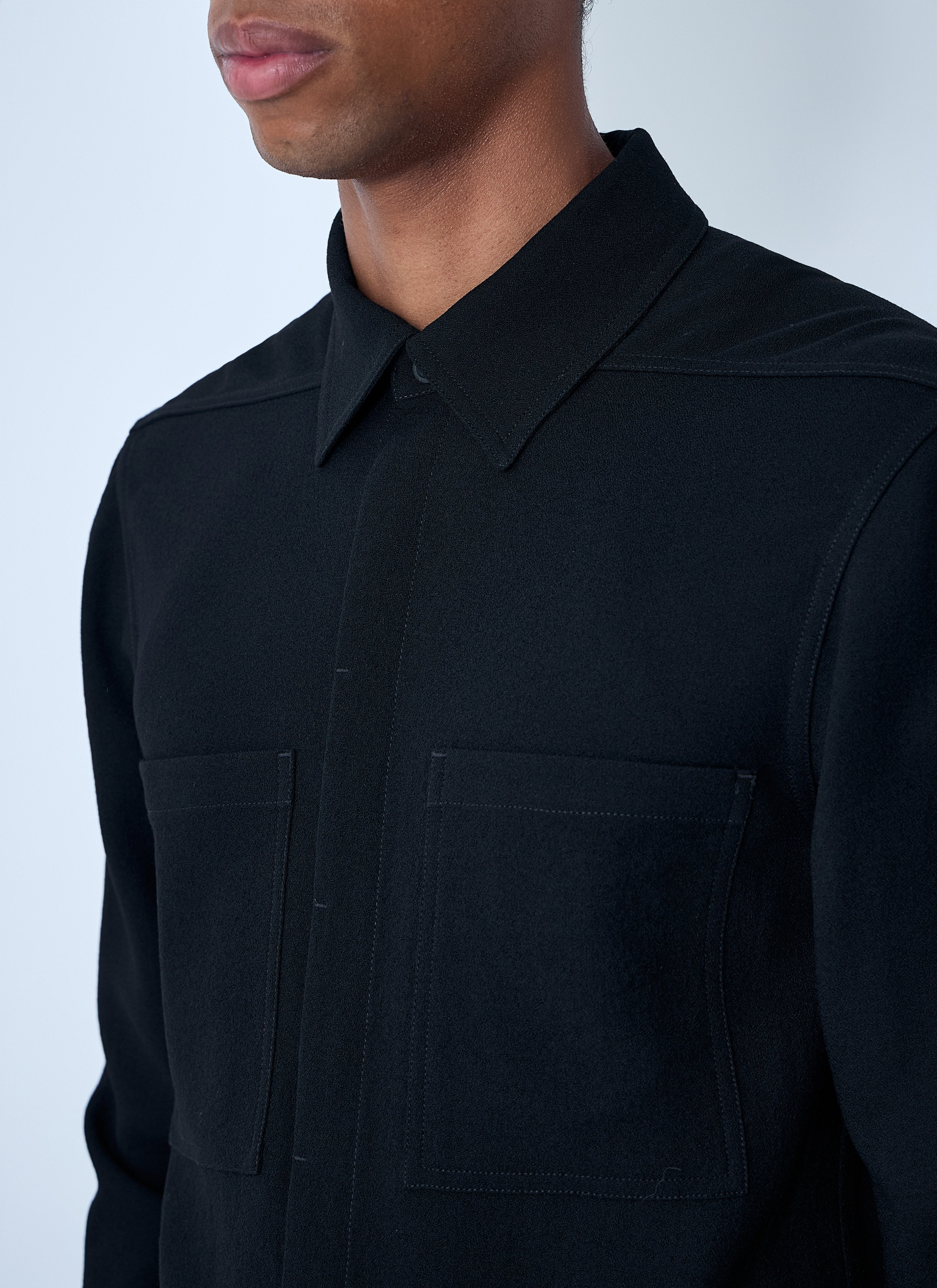Rick Owens Men Work Shirt - 5