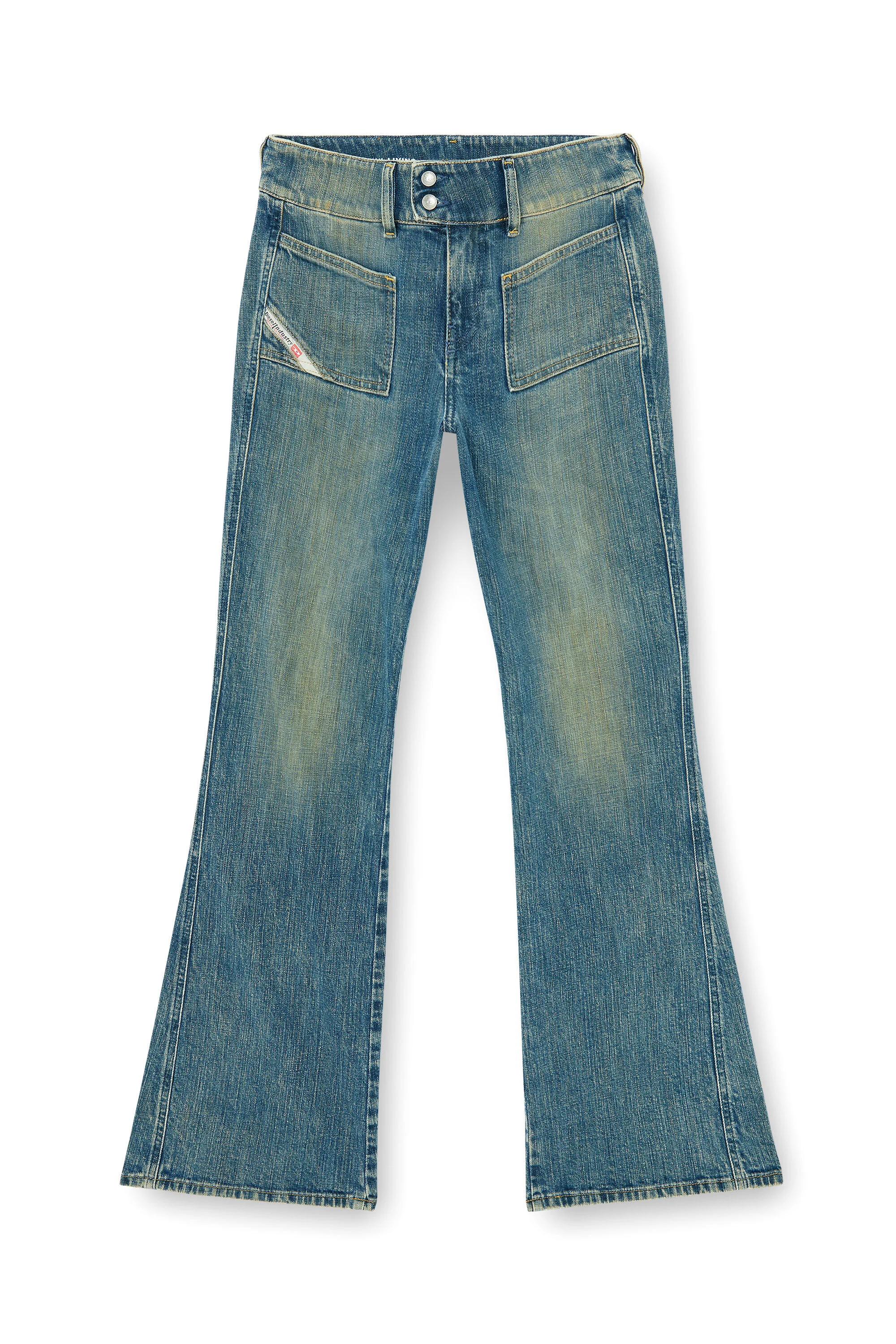 BOOTCUT JEANS LOW WAIST D-HUSH - 1