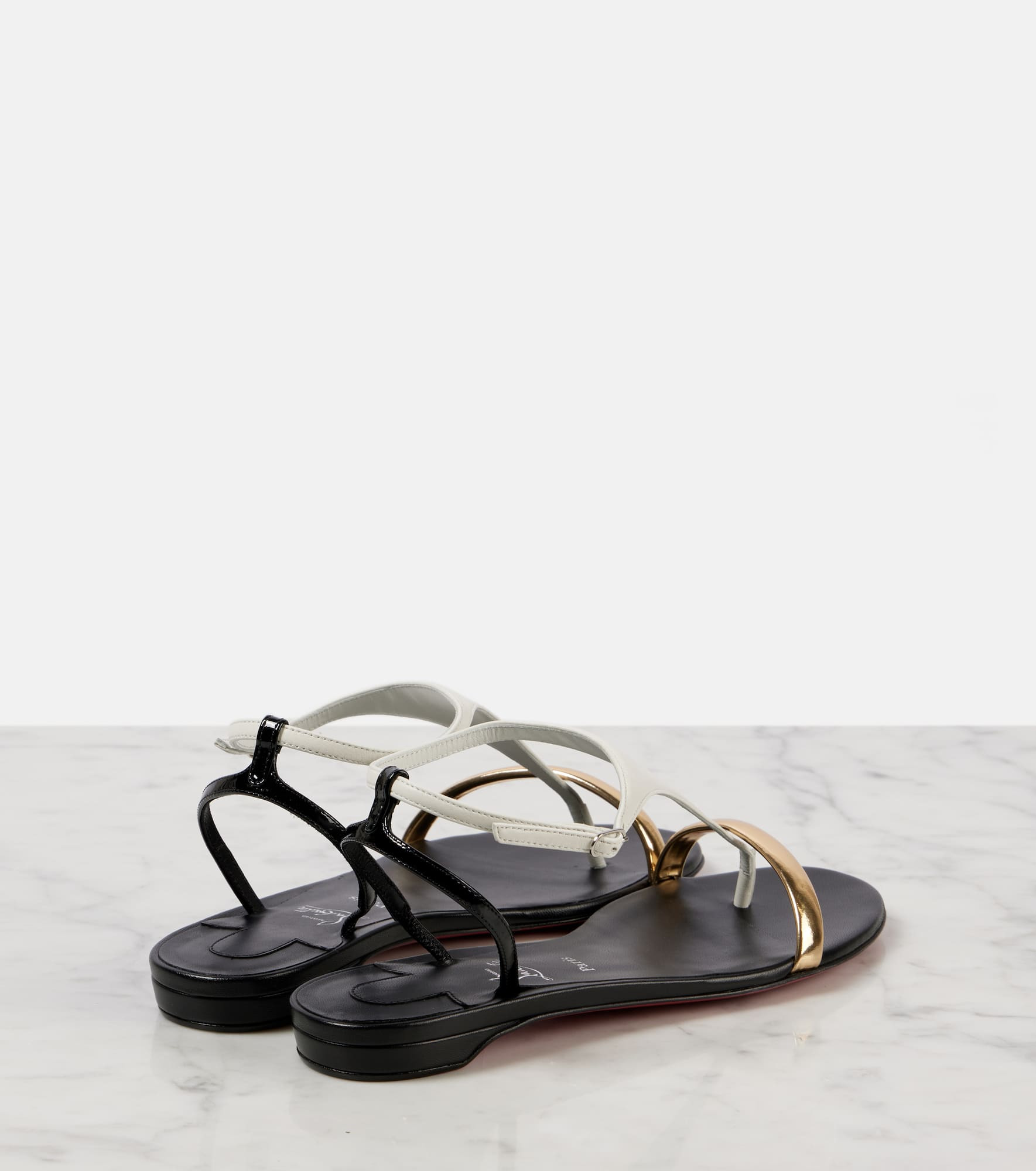 Athinita leather sandals - 3