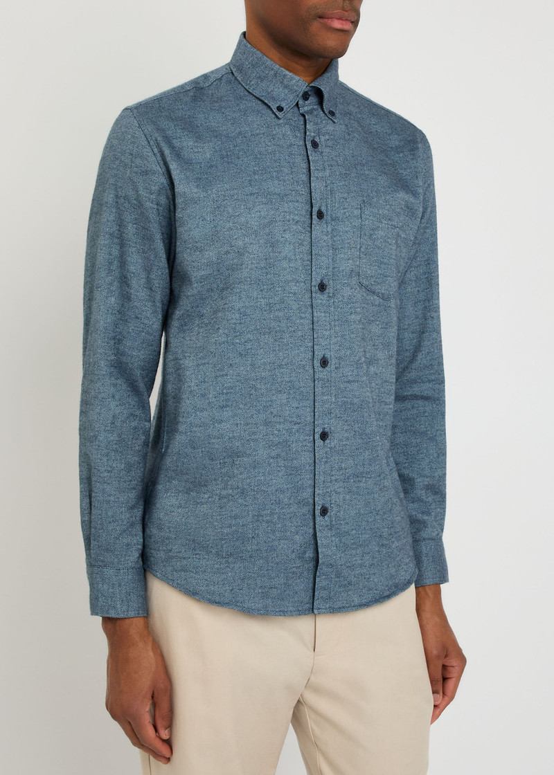 Sunspel Sunspel Brushed Cotton Shirt outlook