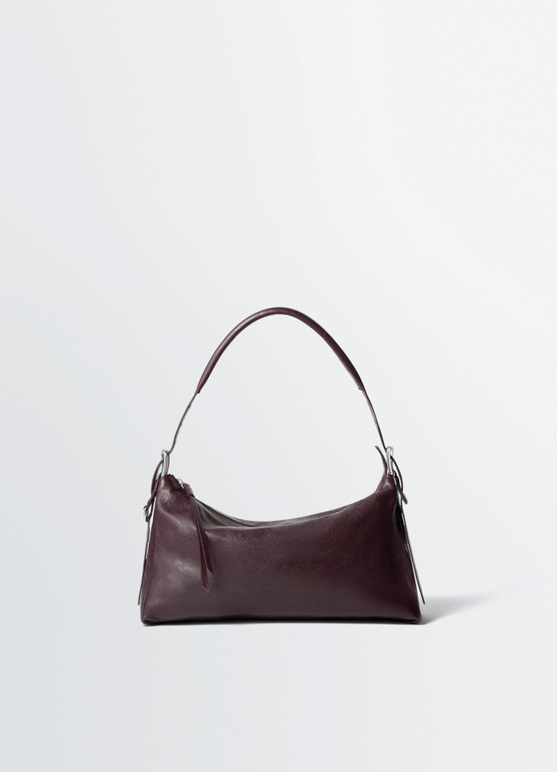 Lemaire BELTED BAGUETTE BAG IN LEATHER outlook