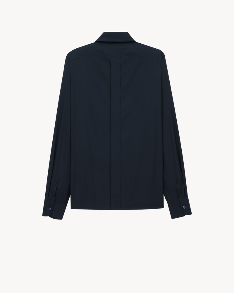 SAINT LAURENT CASSANDRE SHIRT IN COTTON POPLIN outlook