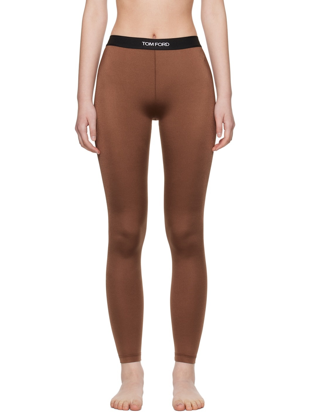 Brown Signature Leggings - 1