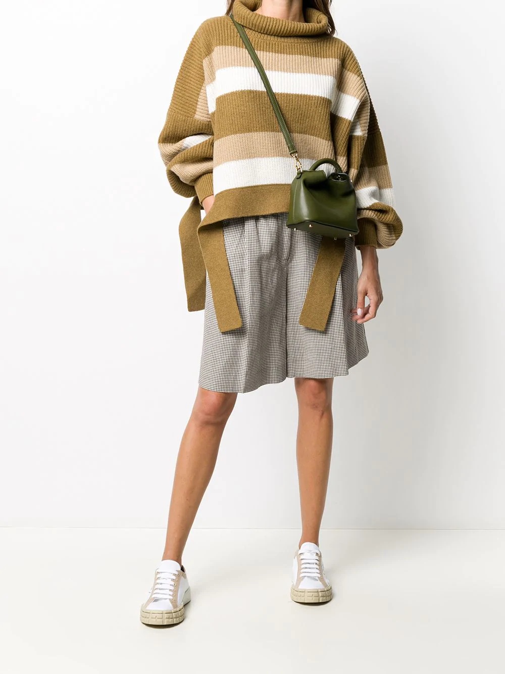 oversized striped jumper - 2