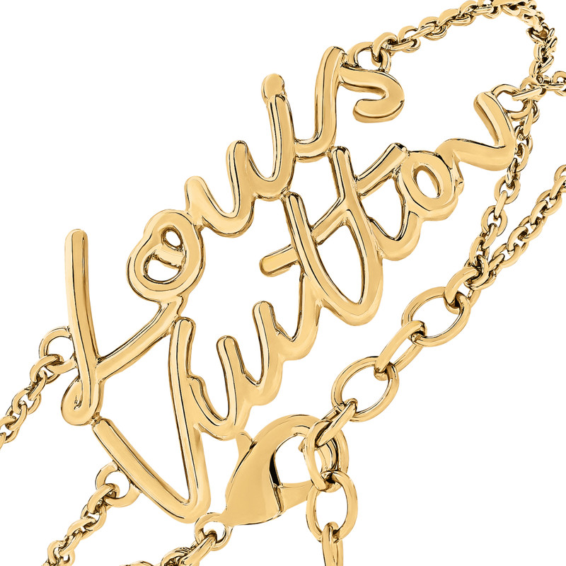 LV Script Bracelet 3
