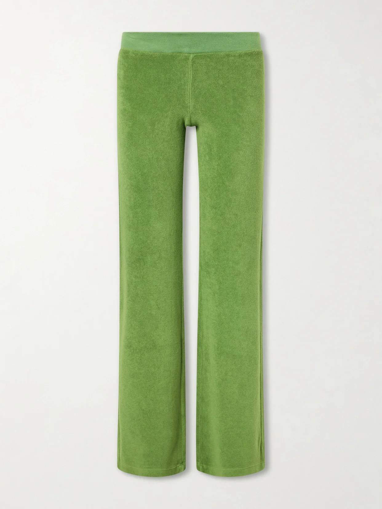 Cotton-blend Wide-leg Pants - 1
