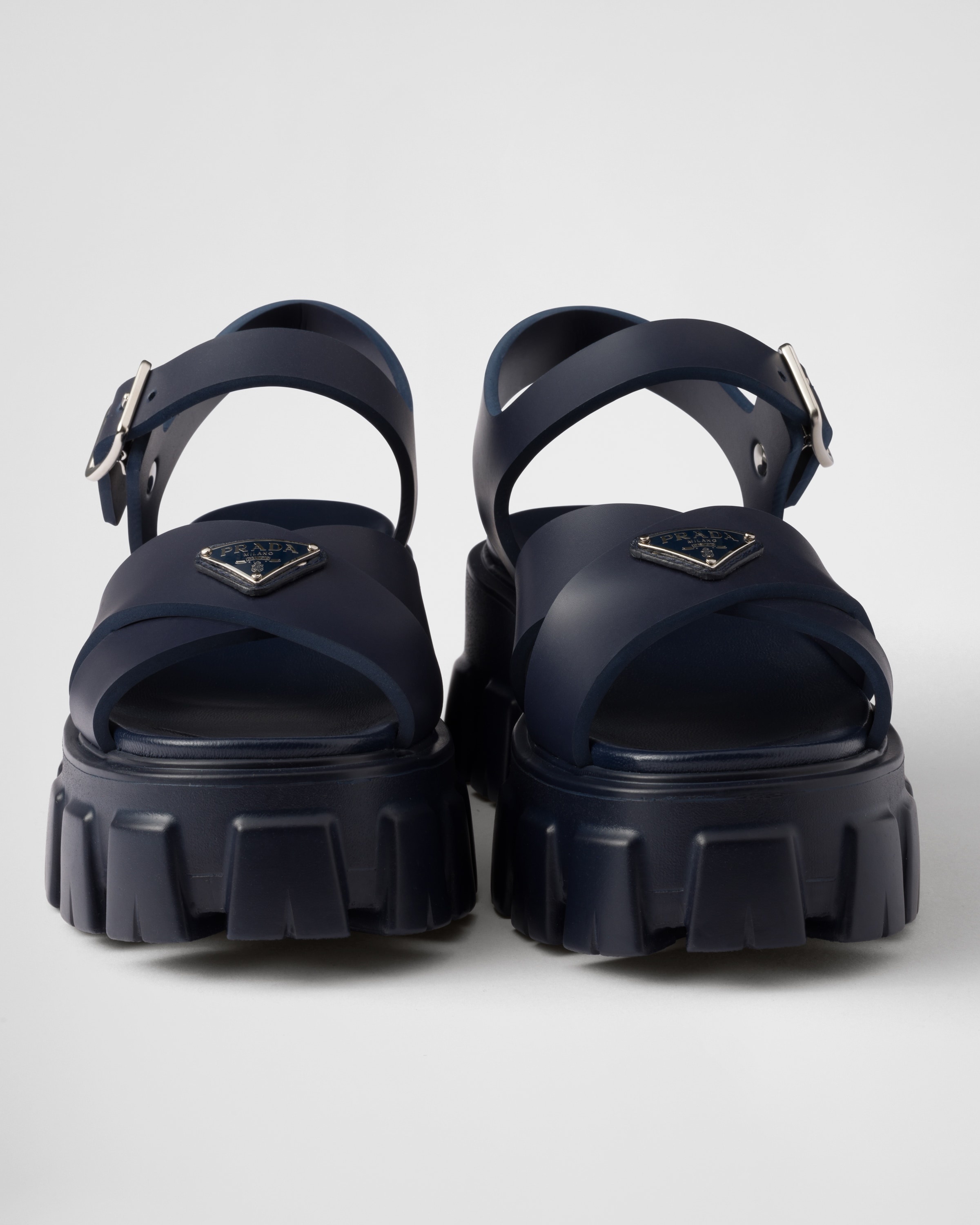 Monolith rubber sandals - 5