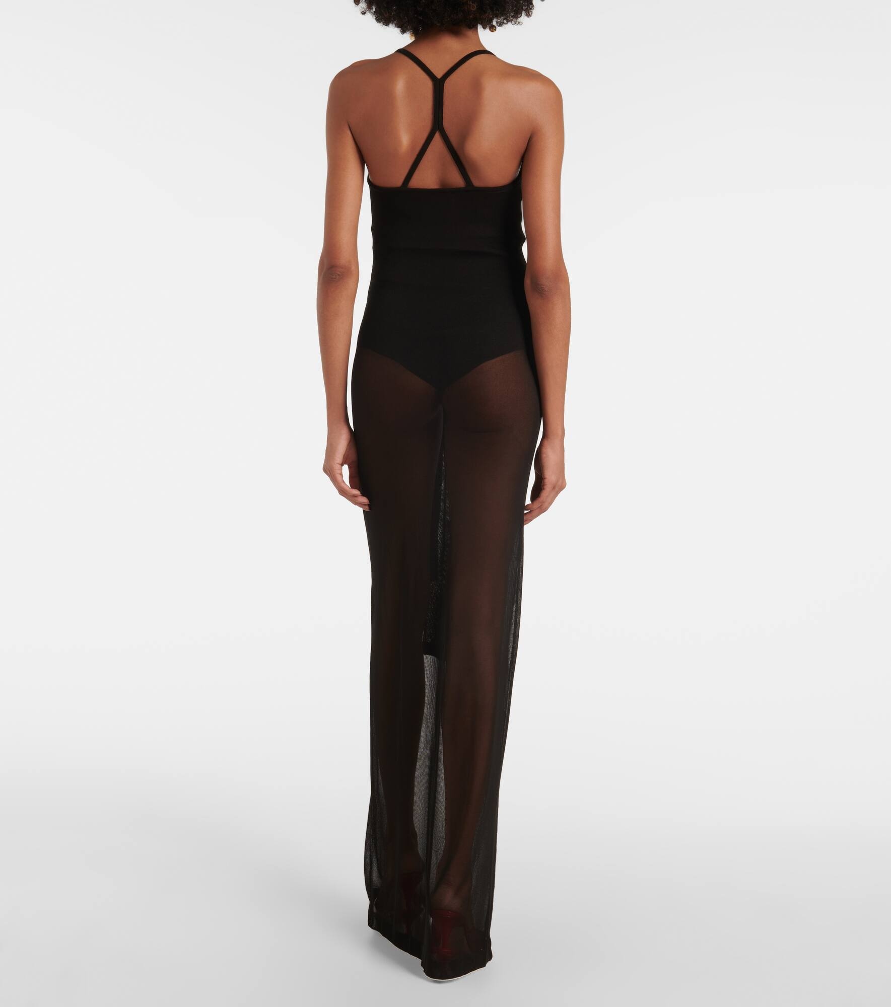 La Robe Maille Nodo embellished gown - 3