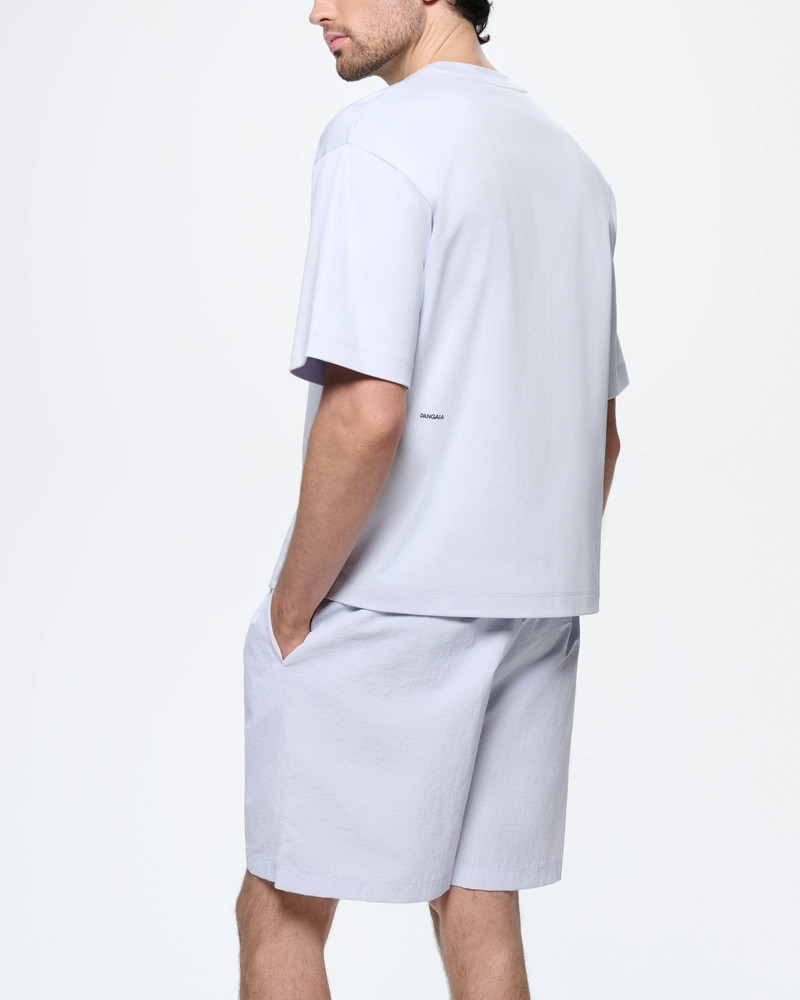 Mens Interlock Oversized T-Shirt - Ice Grey 5