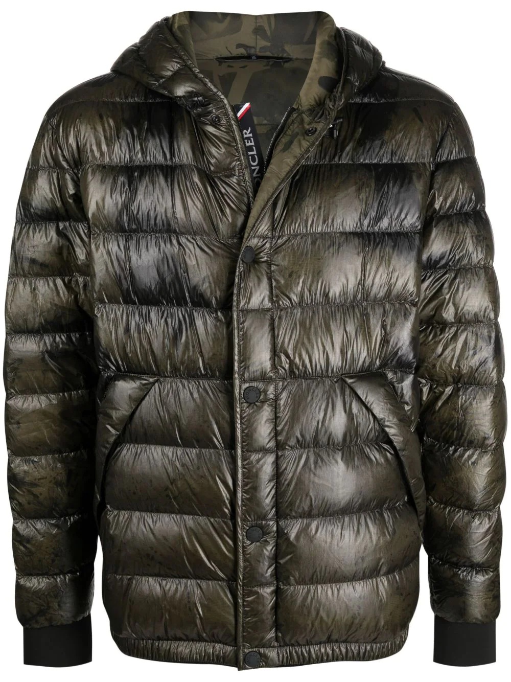 feather down-padded jacket - 1