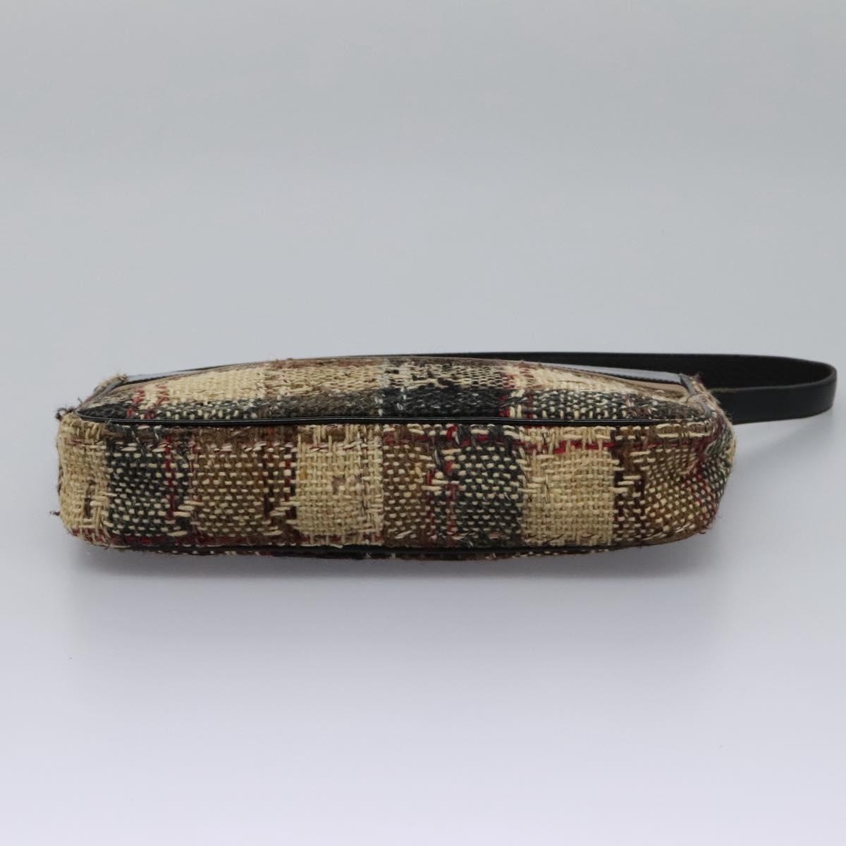 Burberry Nova Check Shoulder Bag Canvas Beige - 10