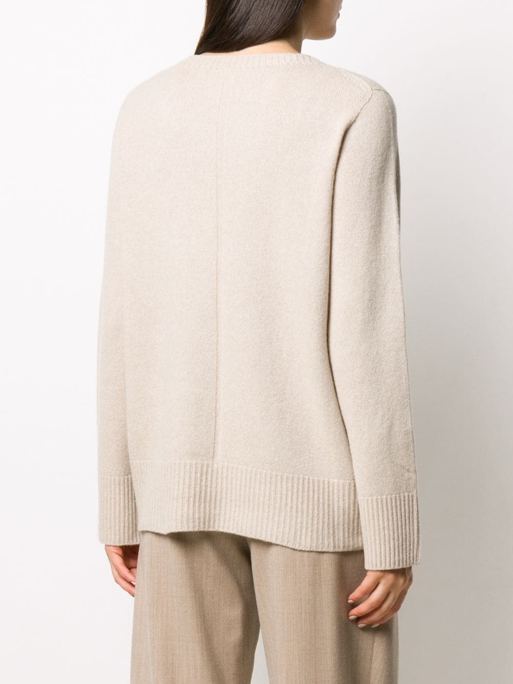 crew-neck knit jumper - 4