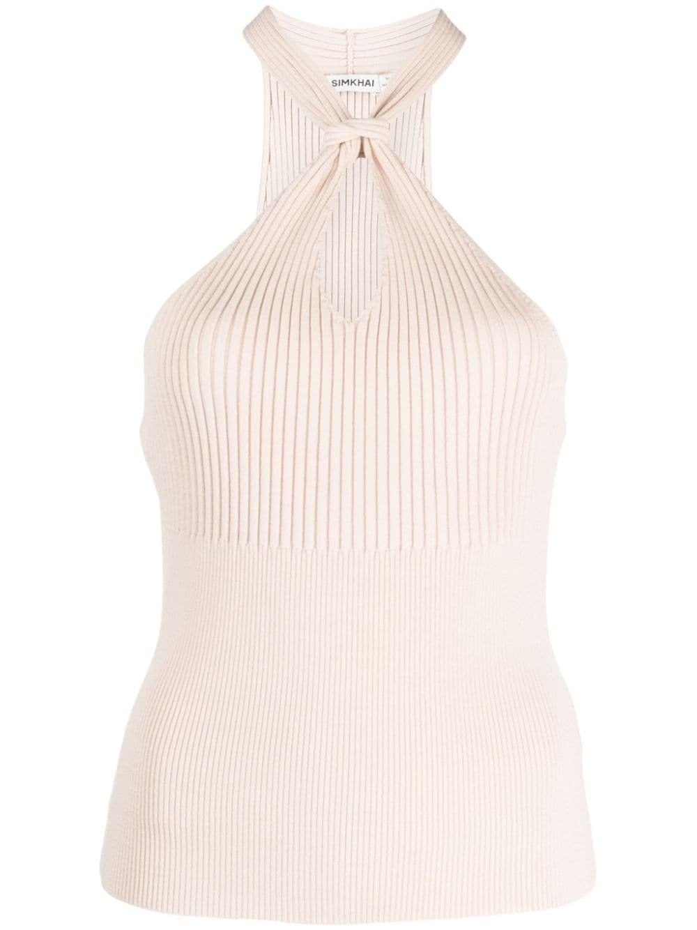 Andrea ribbed-knit top - 1