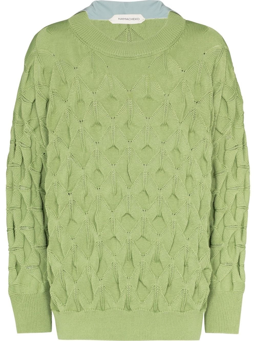 Nathan cape-detail jumper - 1