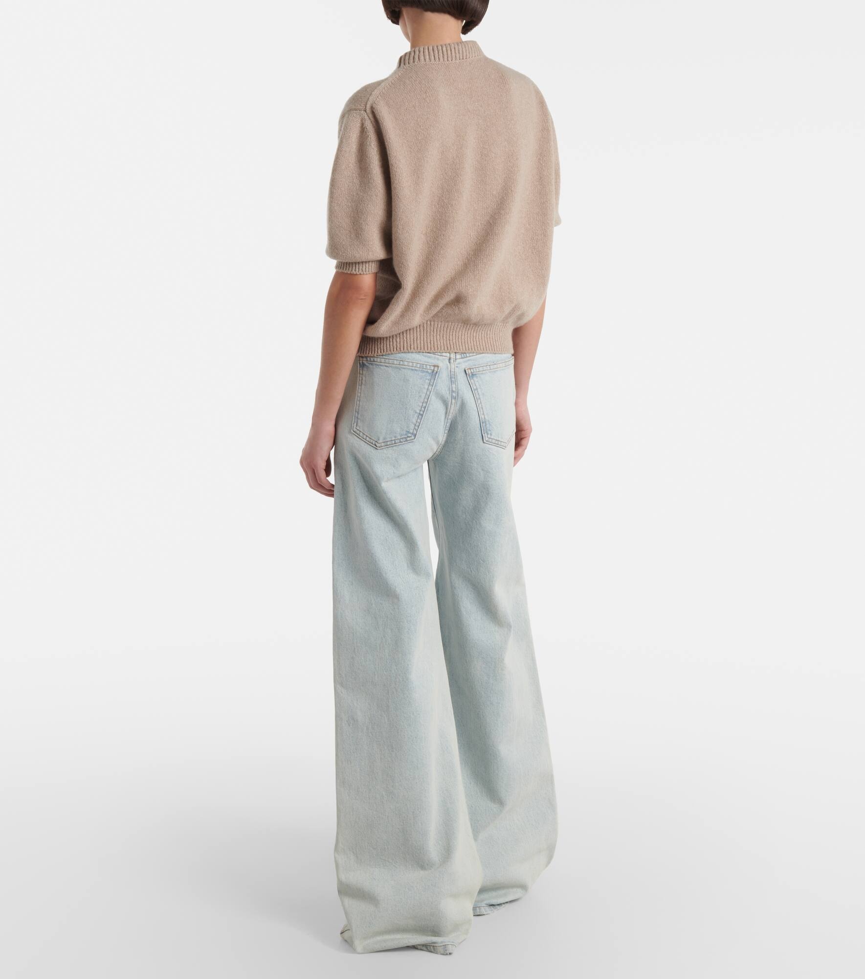 Davin knitted cashmere top - 3