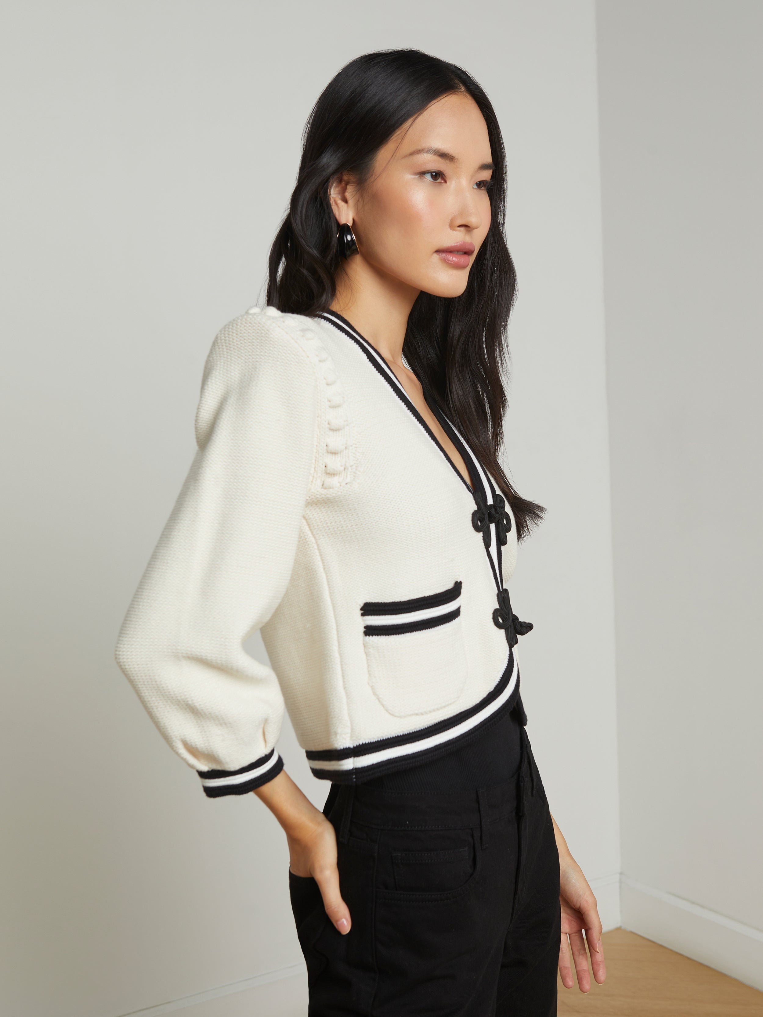 Kaito Cropped Cardigan - 4