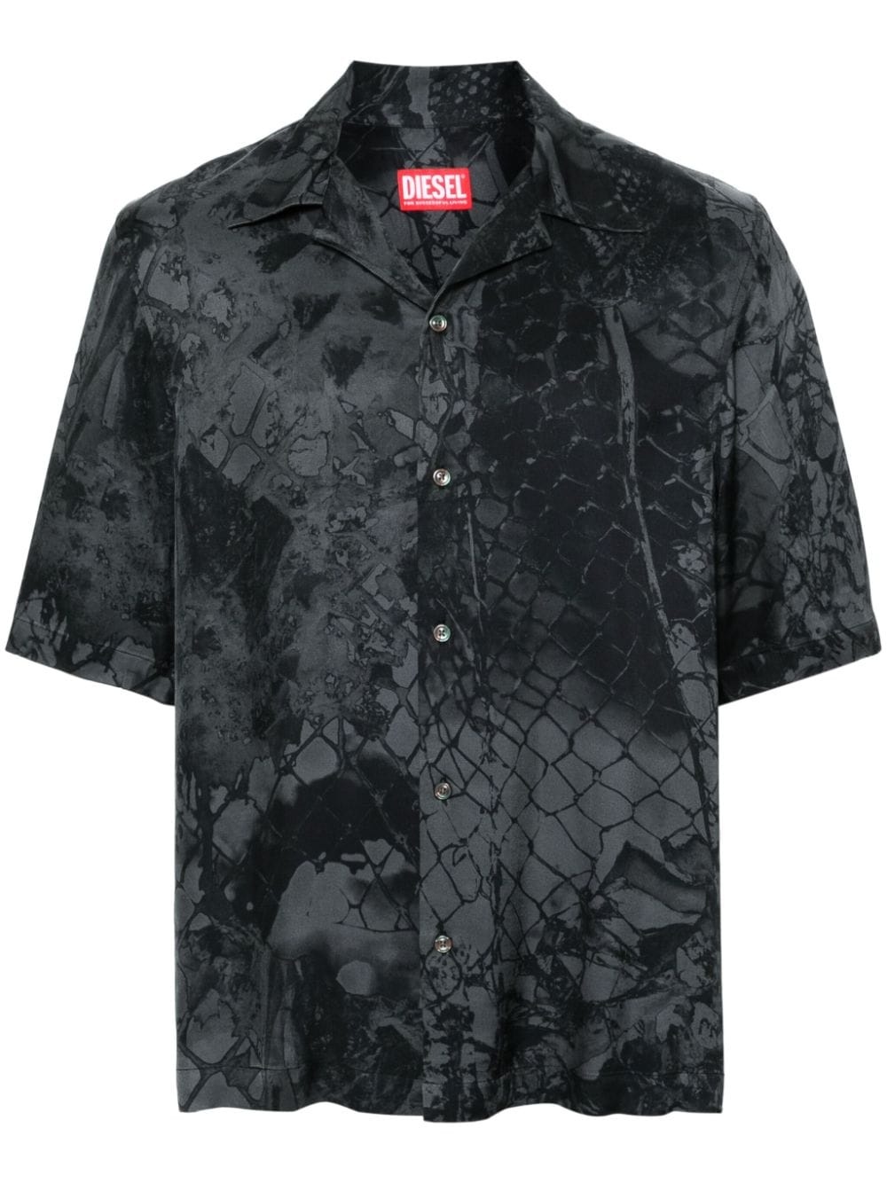 S-Bristol camouflower-print shirt - 1