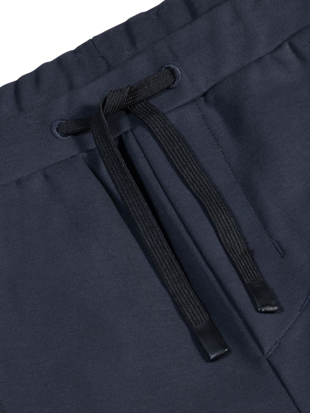 logo-appliqué track shorts - 6