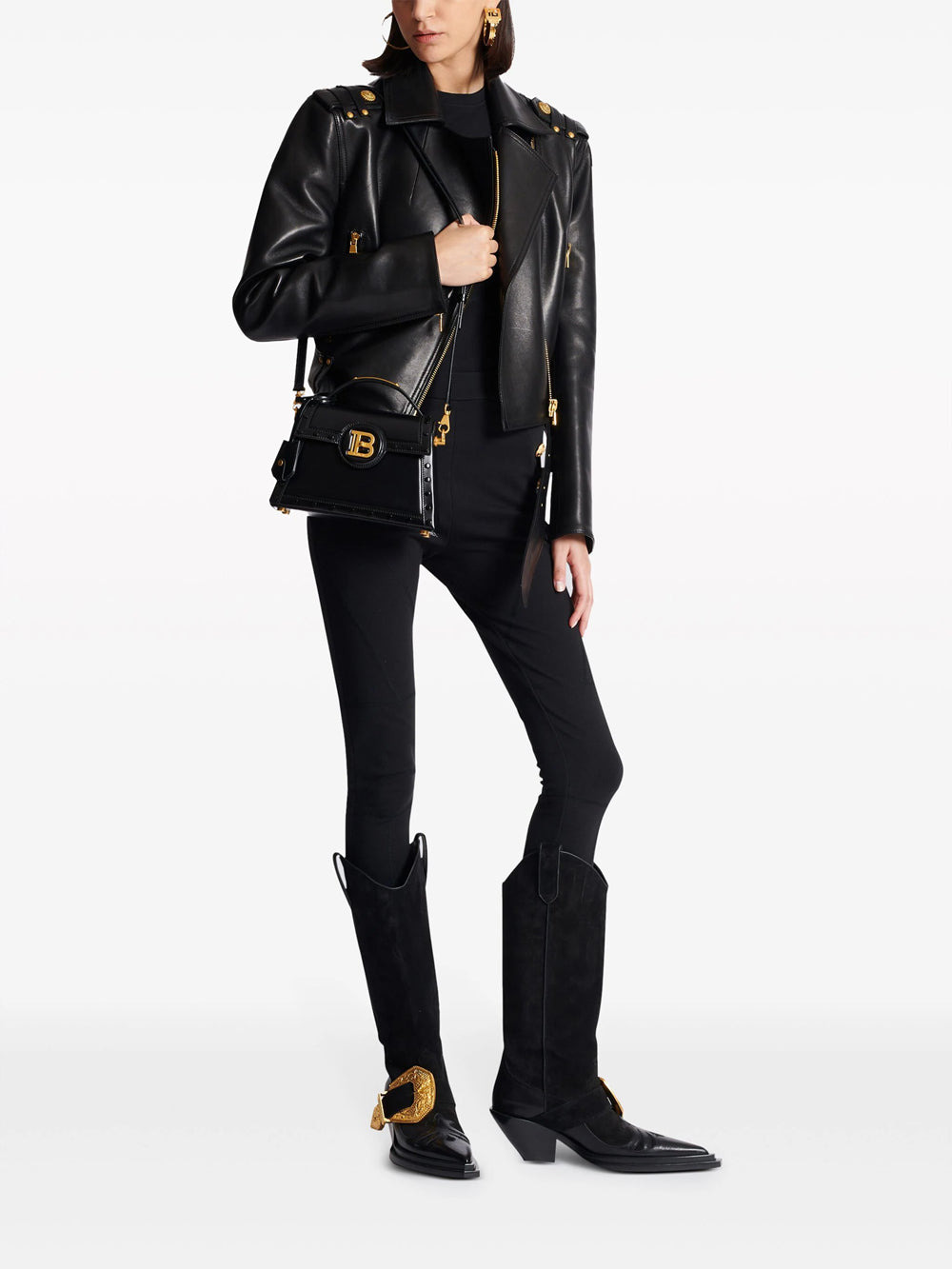 Balmain Women B-Buzz Dynasty Shoulder Bag - 6