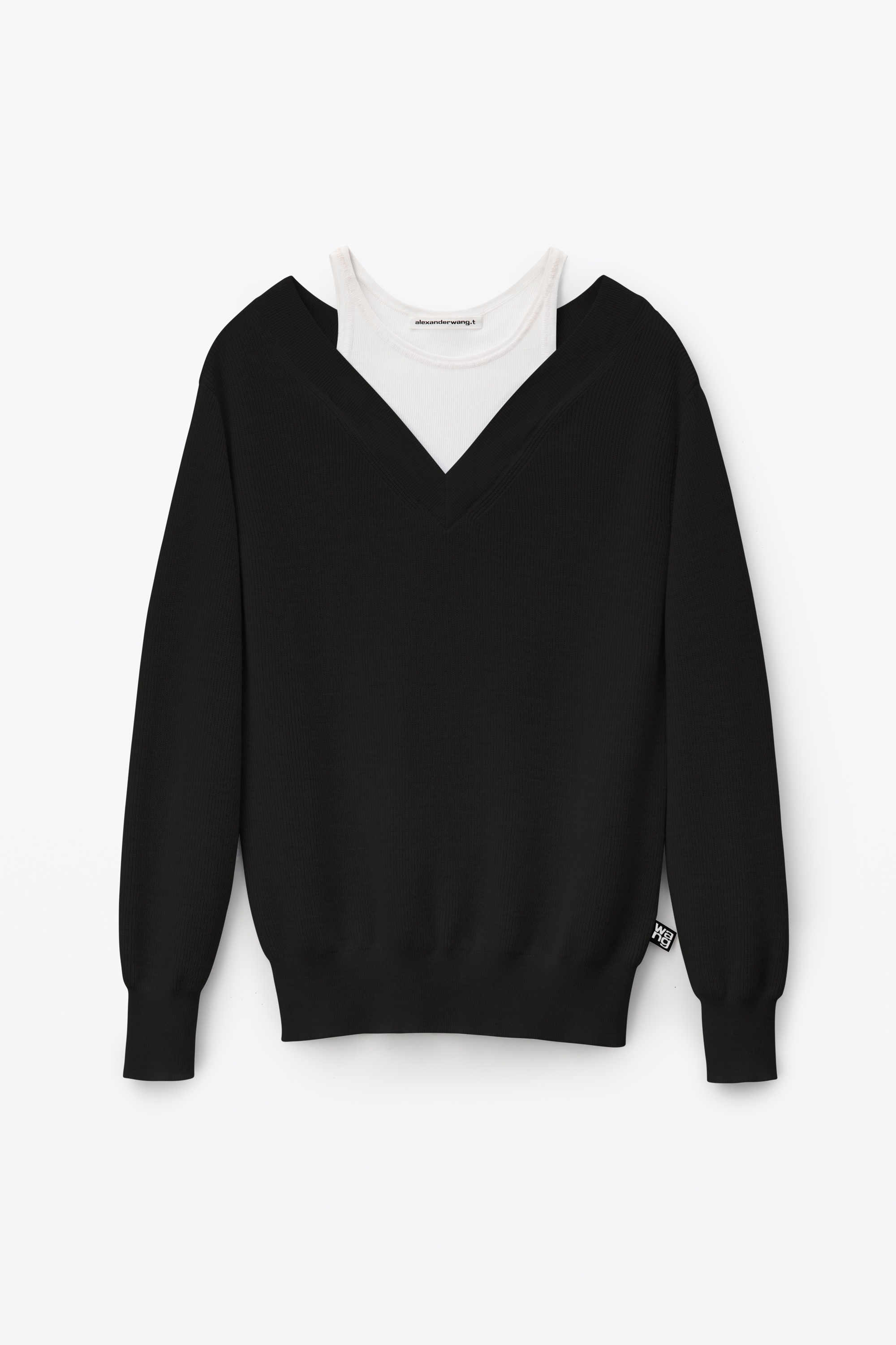 CLASSIC BI-LAYER SWEATER - 1