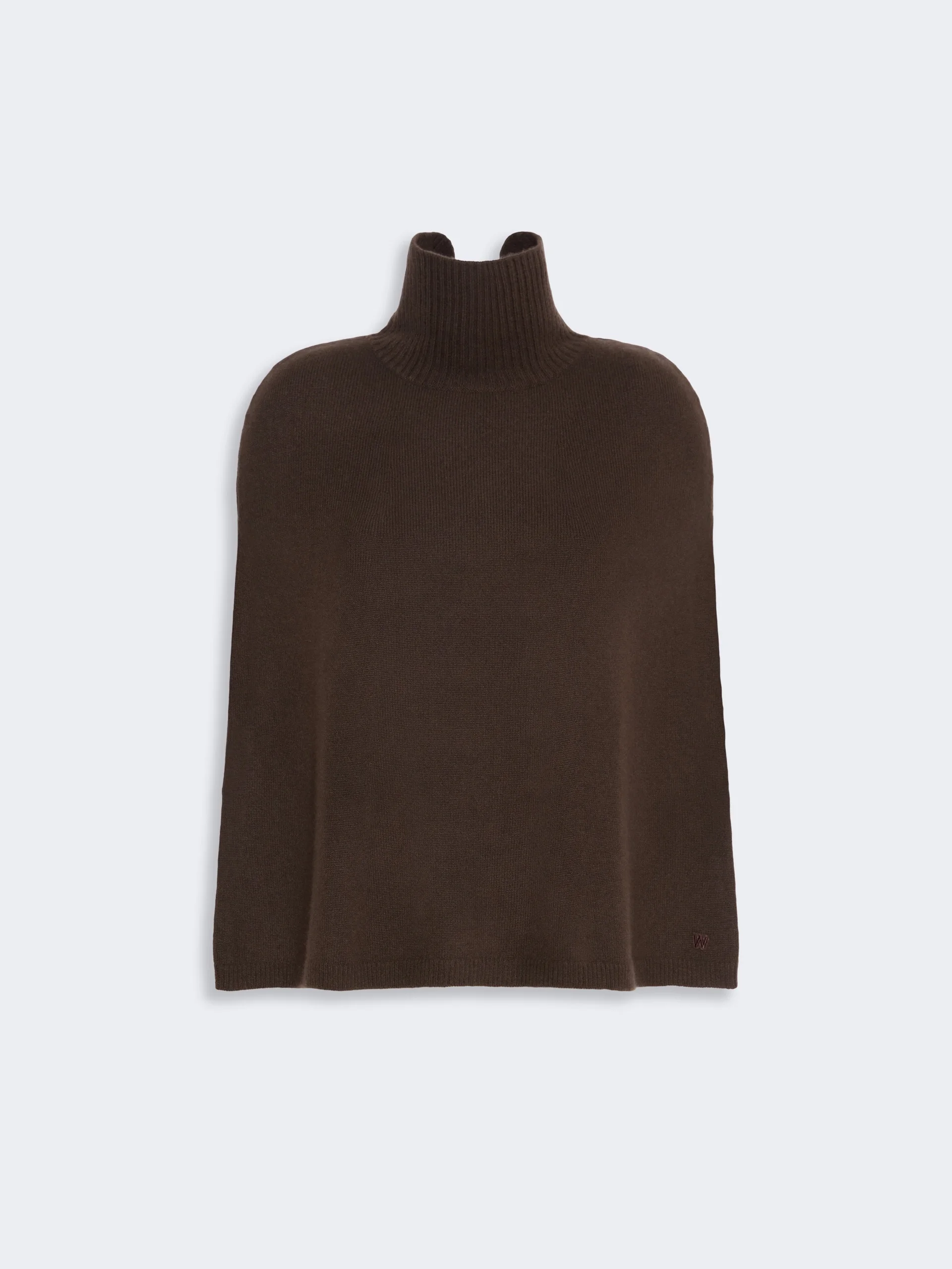 ANNICANEW Cashmere cape - BROWN - 1