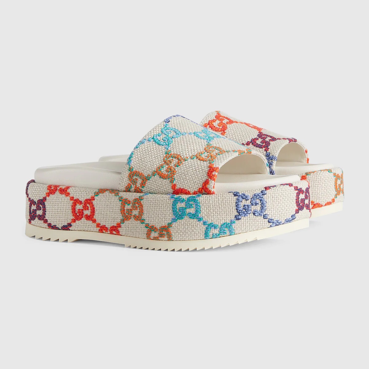 Women's platform slide sandal - 2