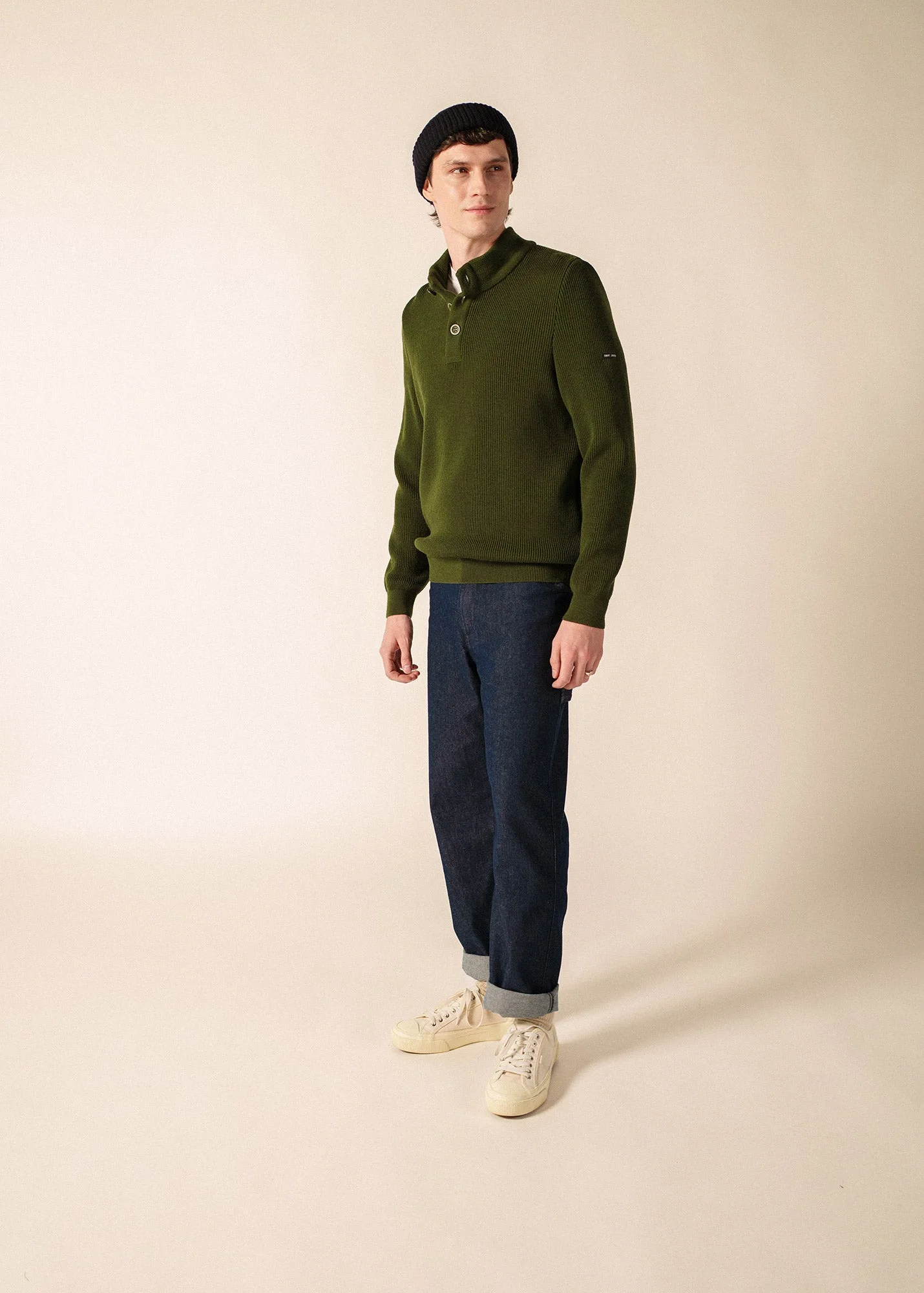 BOURBOULE Henley Sweater - 1