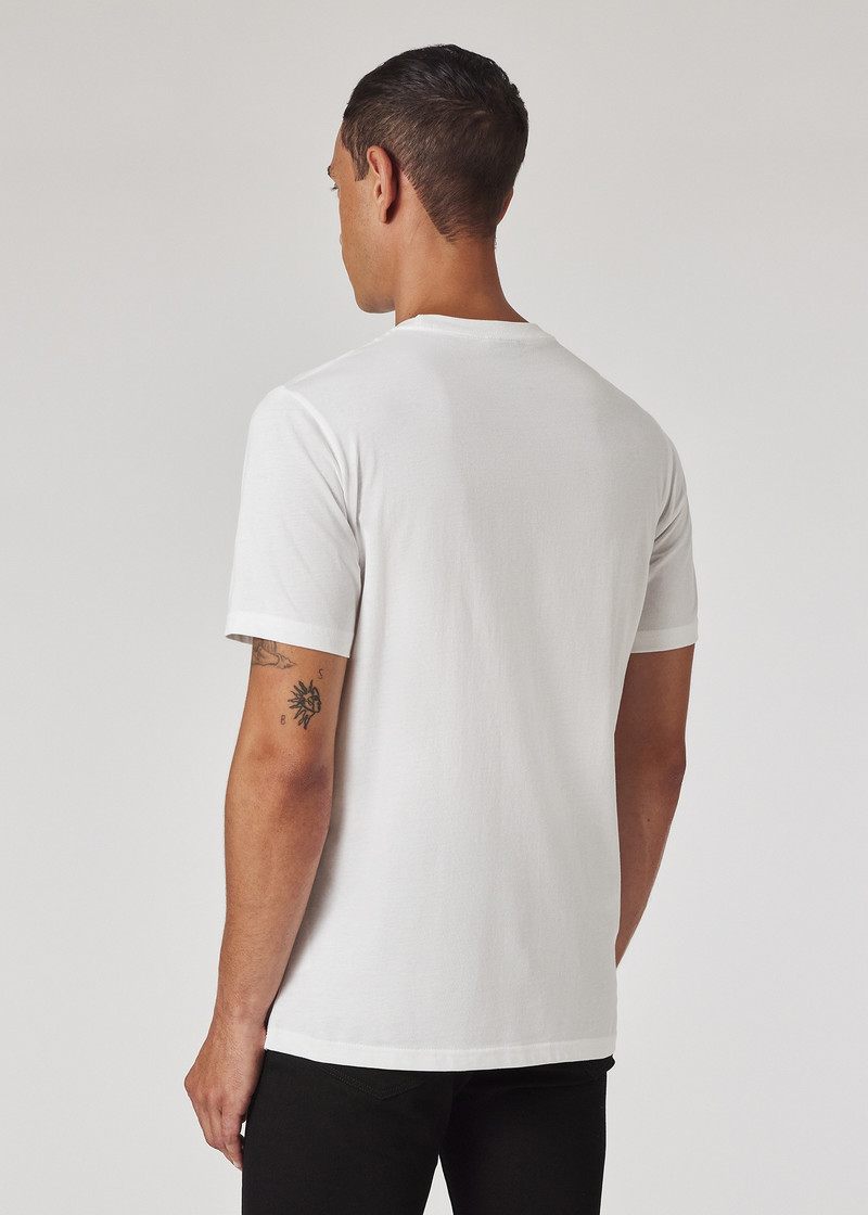 White 'PS Logo' T-Shirt 4
