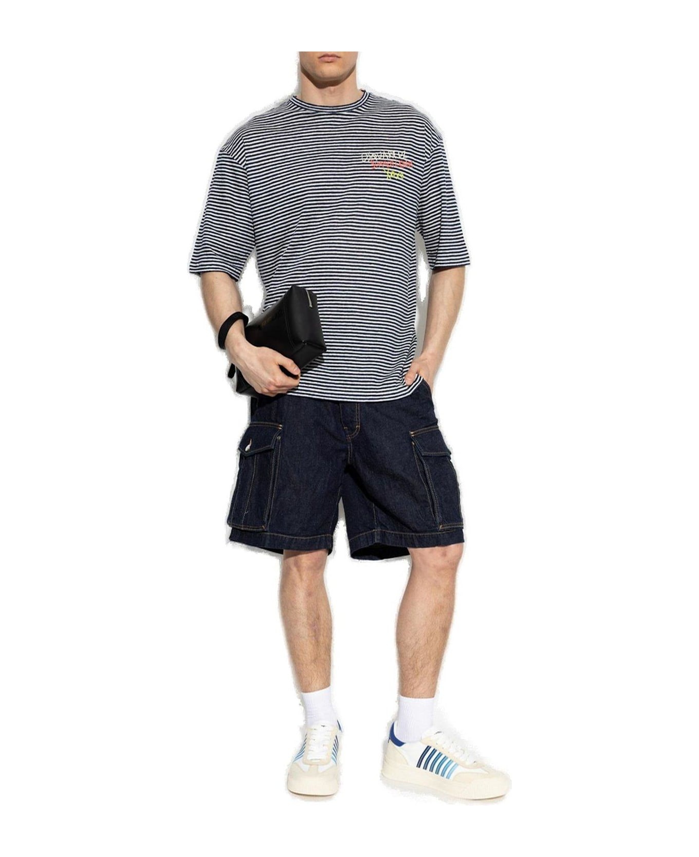 Summer Lovers Denim Cargo Shorts - 4