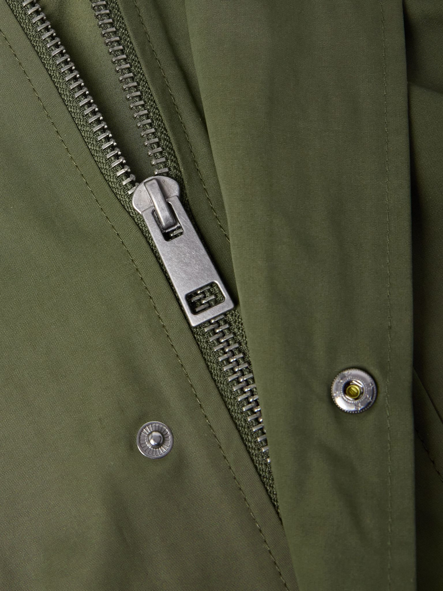 Bradley Shell Hooded Parka Green - 4