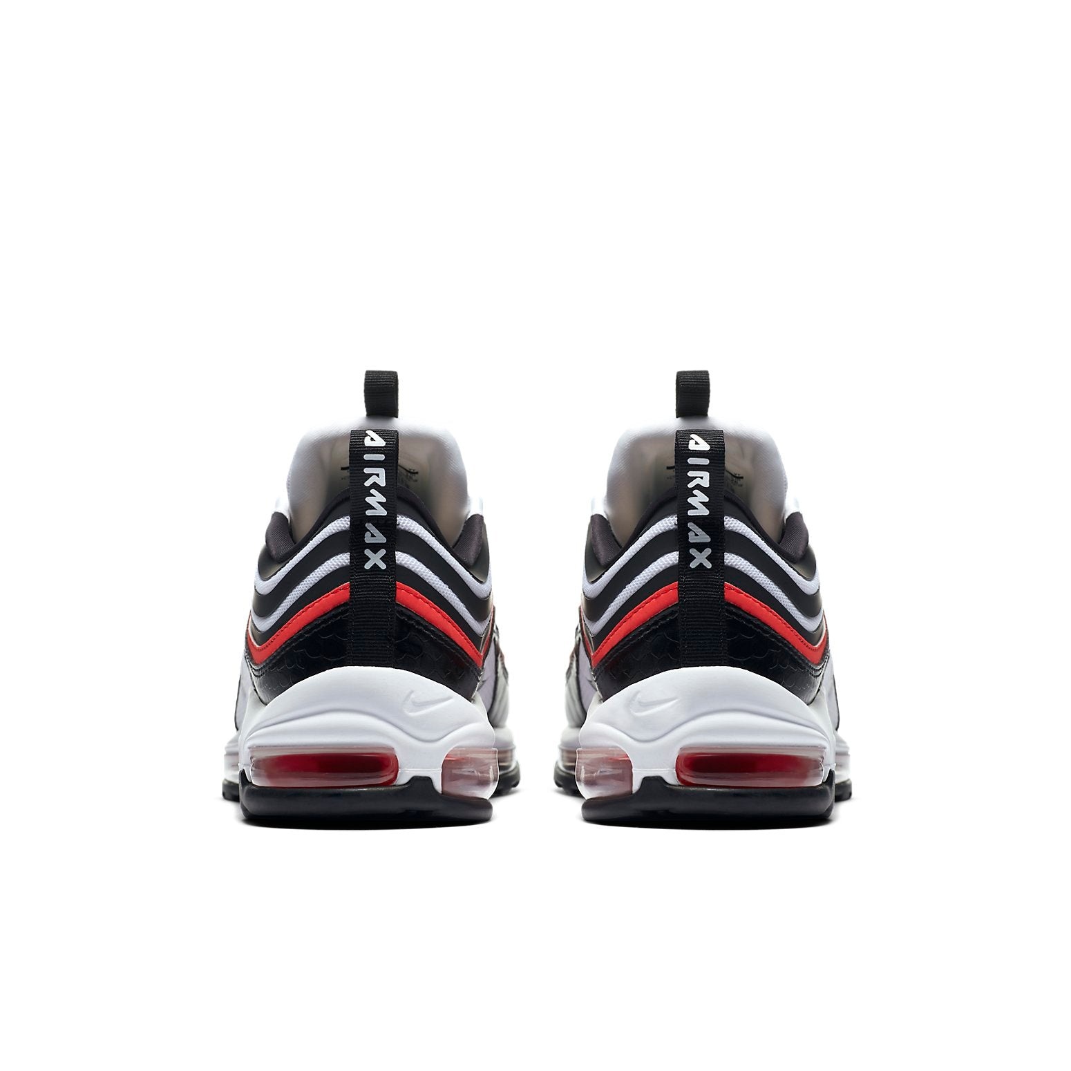 (WMNS) Nike Air Max 97 Ultra 17 'Black White Habanero Red' AH6806-005 - 4