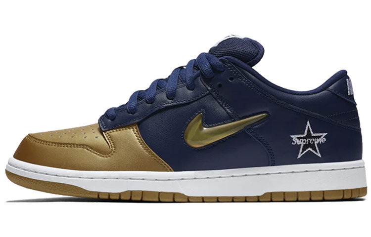 Nike x Supreme SB Dunk Low QS 'Metallic Gold' CK3480-700 - 2