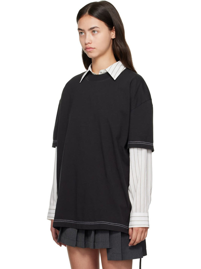 Acne Studios Black Logo T-shirt outlook