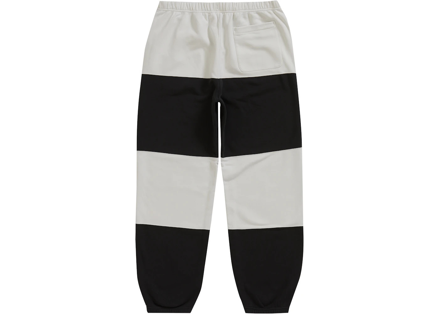 Supreme Nike Stripe Sweatpant Black - 2