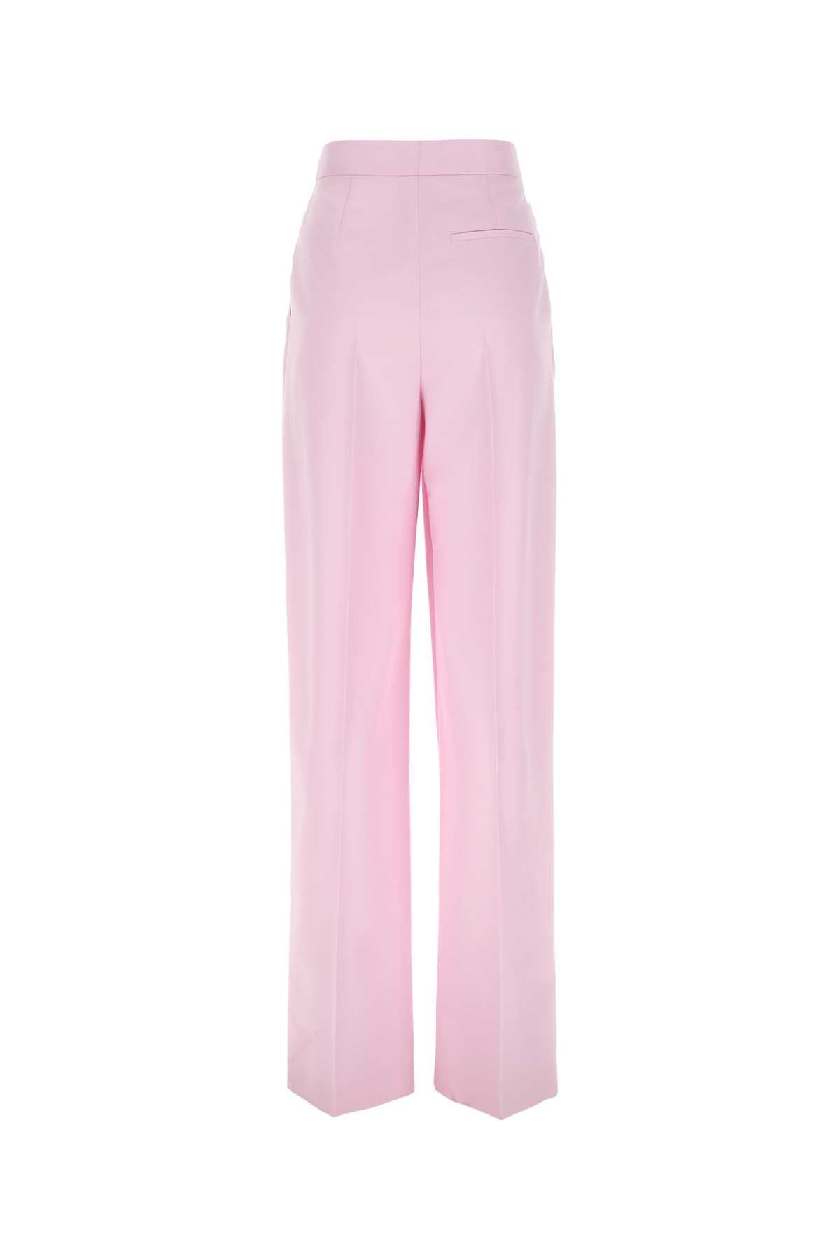 Alexander Mcqueen Women Pastel Pink Wool Pant - 2