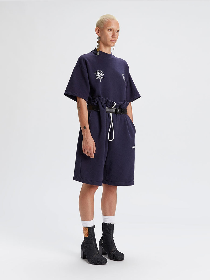 Divisa Tee Lotta Print Polisportiva Blue 4