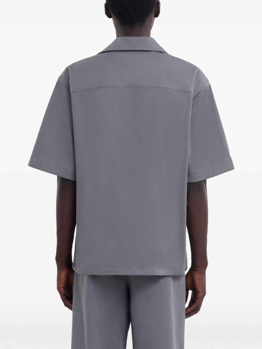 piqué-weave shirt - 4