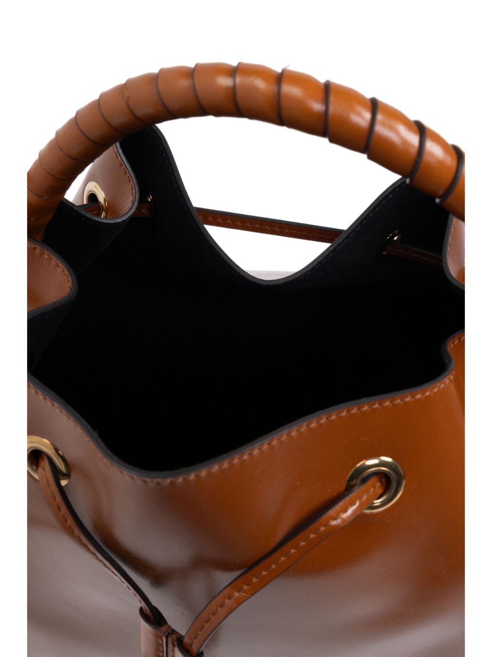 leather bucket bag - 5