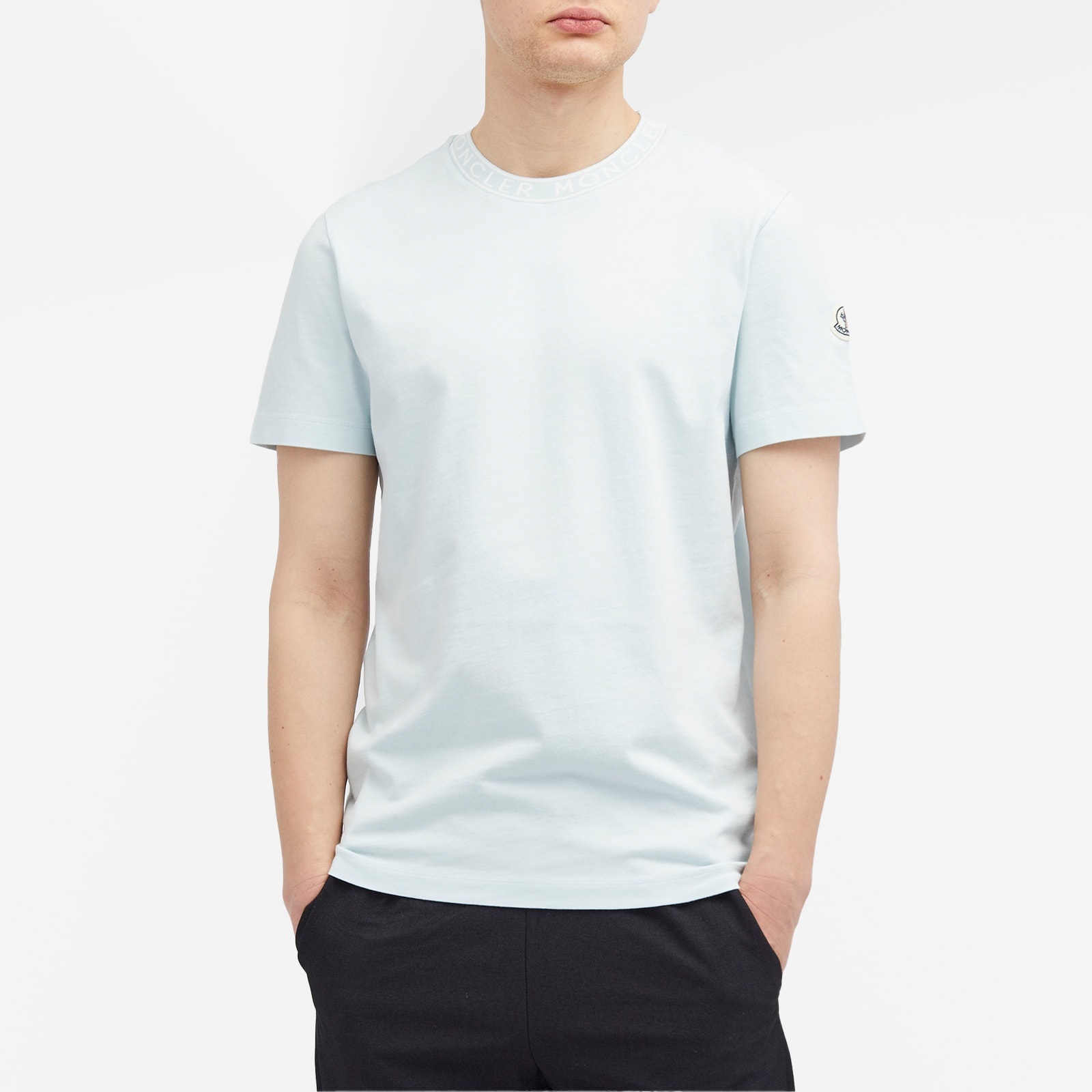 Moncler Collar Logo T-Shirt - 2